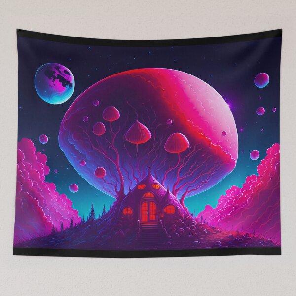 Item preview, Visionary art cosmic space designed and sold by ZenStickConcept.