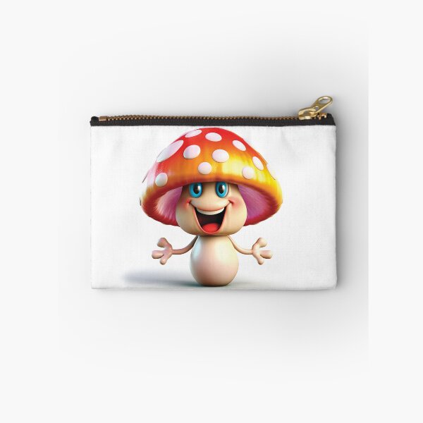 Item preview, Laughing Funny Cartoon Mushroom designed and sold by AdrianGrosu.