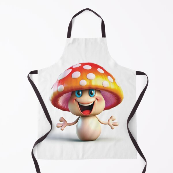Item preview, Laughing Funny Cartoon Mushroom designed and sold by AdrianGrosu.
