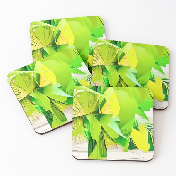 Item preview, Tropical Leaves in a Vase designed and sold by Dana Roper.