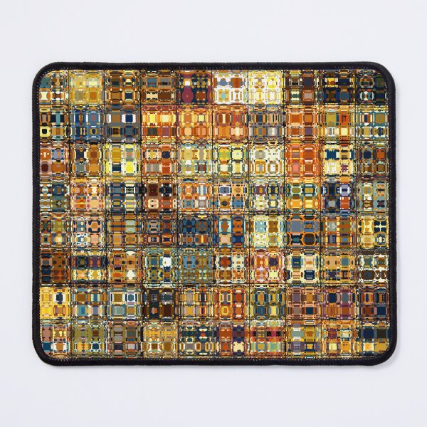 Item preview, Colorful Artistic and Creative Abstract Square and Tile Intricate Design Pattern designed and sold by Trevor Hirst.