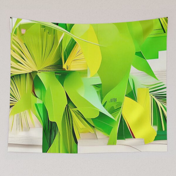 Item preview, Tropical Leaves in a Vase designed and sold by Dana Roper.