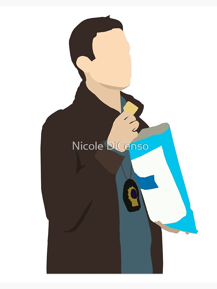 "Brooklyn NineNine Jake Peralta Chips" Canvas Print by ndicenso