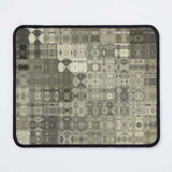 Item preview, Artistic and Creative Abstract Square and Tile Intricate Design Pattern in Beige designed and sold by Trevor Hirst.