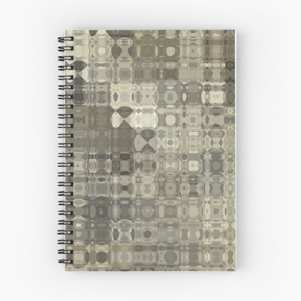 Item preview, Artistic and Creative Abstract Square and Tile Intricate Design Pattern in Beige designed and sold by Trevor Hirst.