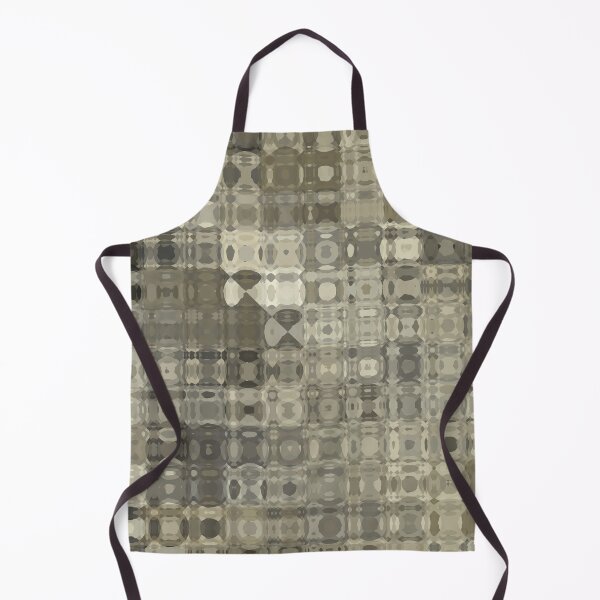 Item preview, Artistic and Creative Abstract Square and Tile Intricate Design Pattern in Beige designed and sold by Trevor Hirst.