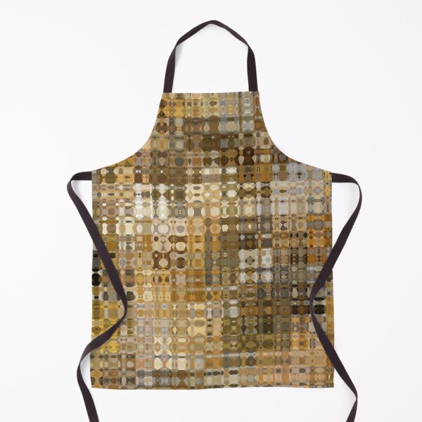 Item preview, Artistic and Creative Abstract Square and Tile Intricate Design Pattern in Yellow and Gold designed and sold by Trevor Hirst.