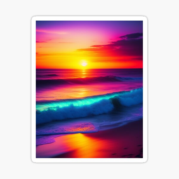 Beach Paradise 66 Sticker
