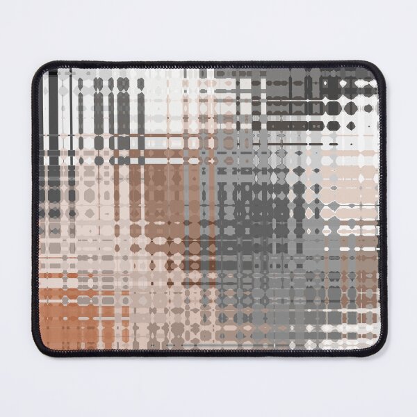 Item preview, Artistic and Creative Abstract Square and Tile Intricate Design Pattern in Terracotta designed and sold by Trevor Hirst.