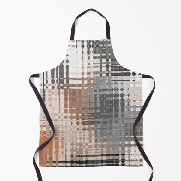 Item preview, Artistic and Creative Abstract Square and Tile Intricate Design Pattern in Terracotta designed and sold by Trevor Hirst.