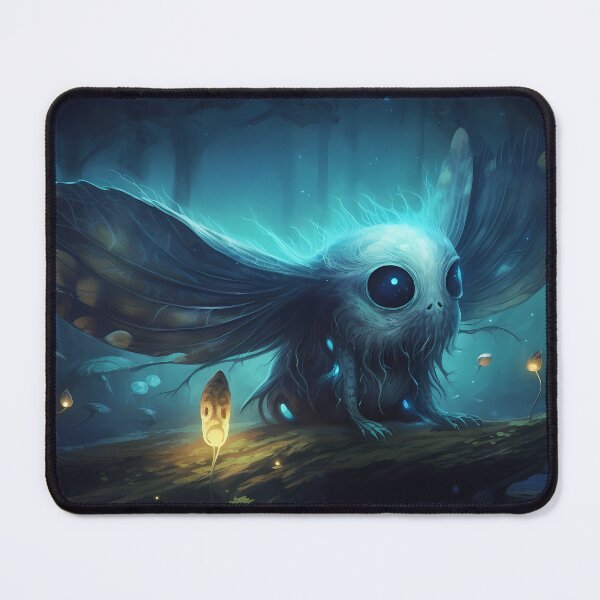 Item preview, Enchanting Bioluminescent Alien: A Whimsical Delight in the Fantasy Alien Forest designed and sold by DreamBlazeStu.