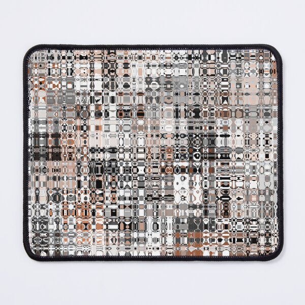 Item preview, Artistic and Creative Abstract Square and Tile Intricate Design Pattern in Terracotta designed and sold by Trevor Hirst.
