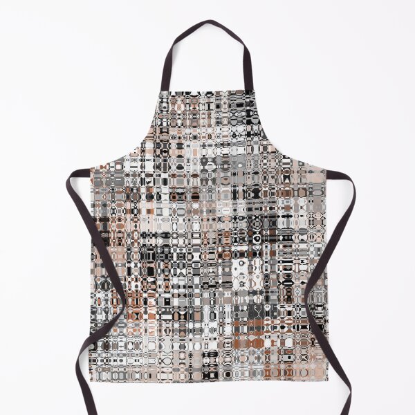 Item preview, Artistic and Creative Abstract Square and Tile Intricate Design Pattern in Terracotta designed and sold by Trevor Hirst.