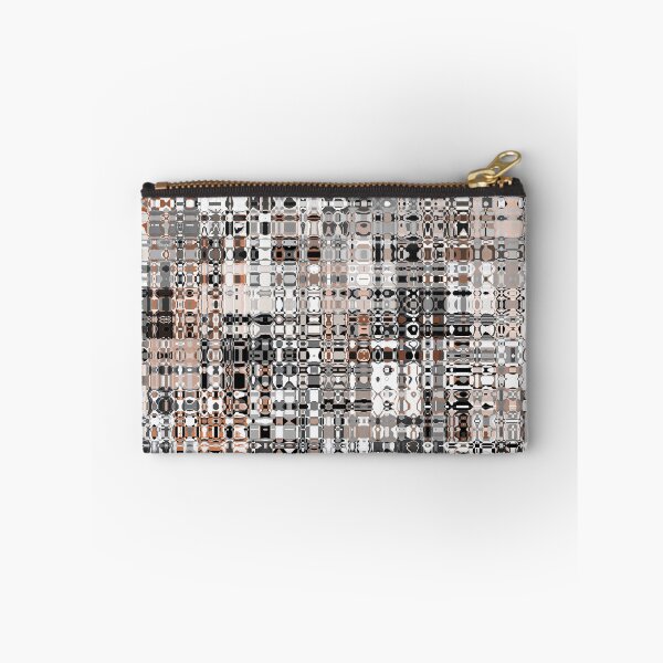 Item preview, Artistic and Creative Abstract Square and Tile Intricate Design Pattern in Terracotta designed and sold by Trevor Hirst.