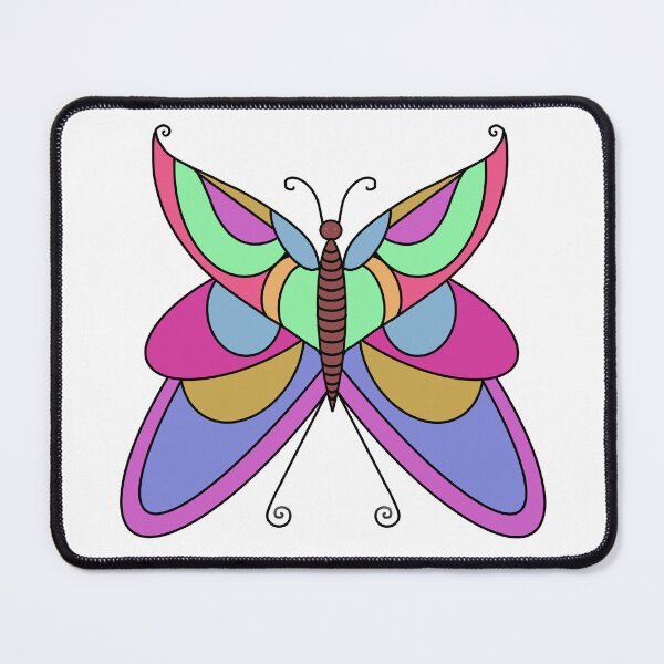 Item preview, Colourful butterfly  designed and sold by AmuDraws.