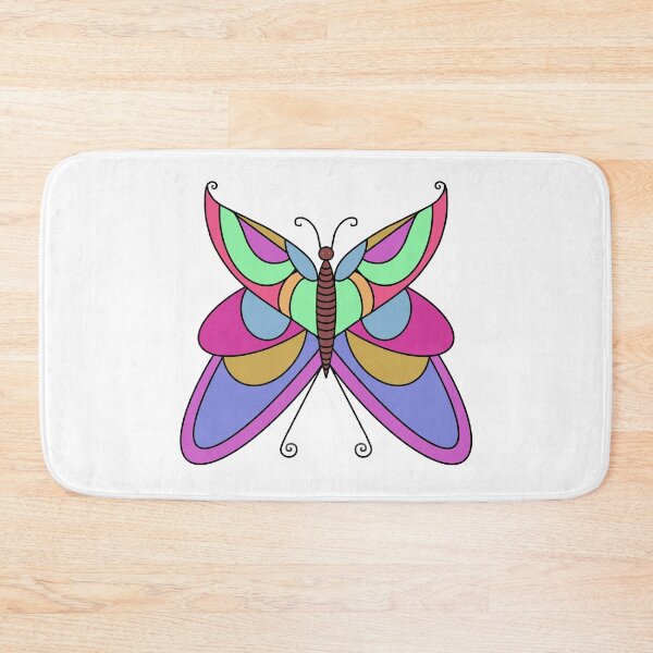 Item preview, Colourful butterfly  designed and sold by AmuDraws.