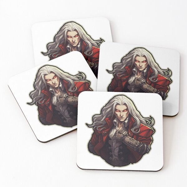 Item preview, Enigmatic Alucard - Castlevania Fan Art designed and sold by CatPrintAlchemy.