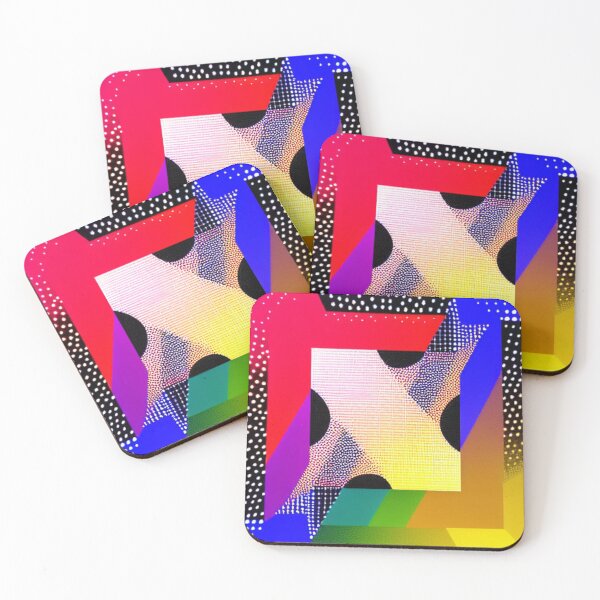 Item preview, Astral Geometric Square Pattern designed and sold by TondoMeander.
