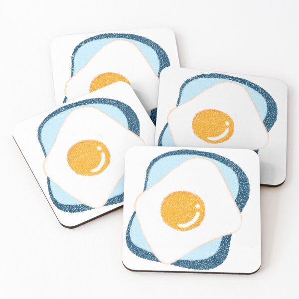 Item preview, Blue bread with fried egg designed and sold by Miyao999.