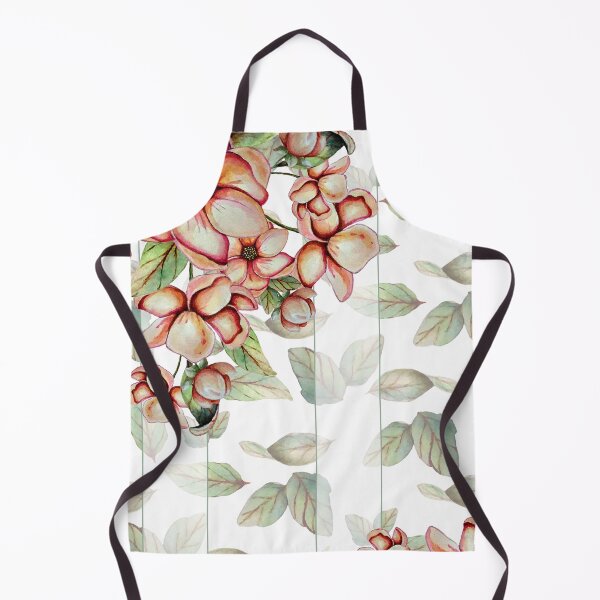 Item preview, Pink Floral design, Spring flowers and green leaves, Watercolor design designed and sold by InaDim.