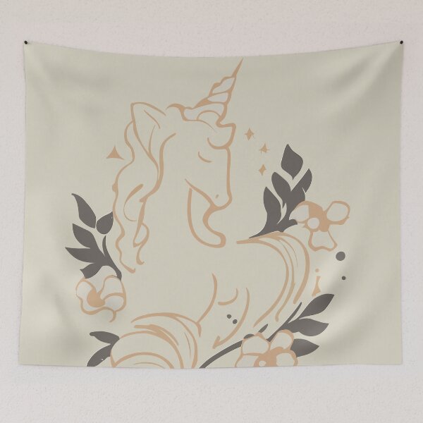 Item preview, Delicate Cream Unicorn designed and sold by SamJanner.