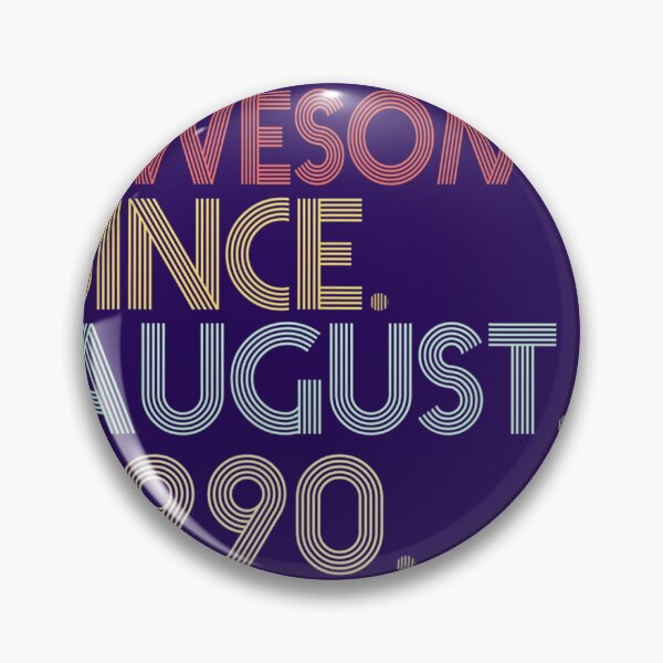 Item preview, 31st Birthday - 31 Years Old Awesome Since August 1990 Retro 	 DM32461	 designed and sold by ighjsngci26.