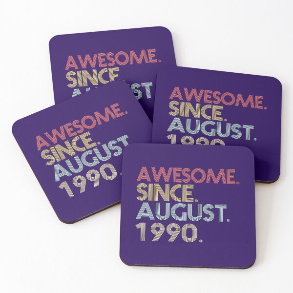 Item preview, 31st Birthday - 31 Years Old Awesome Since August 1990 Retro 	 DM32461	 designed and sold by ighjsngci26.