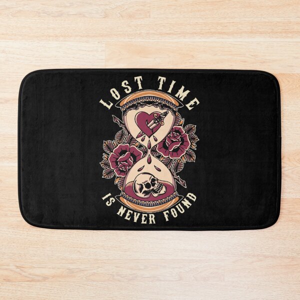 Item preview, Lost Time is Never Found, Neo Traditional, Old School Tattoo, Hourglass designed and sold by Proverbial Wisdom Design.