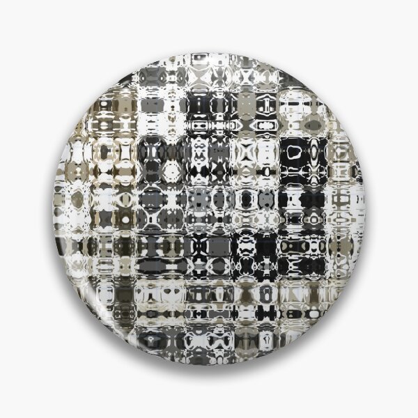 Item preview, Artistic and Creative Abstract Square and Tile Intricate Design Pattern in Brown designed and sold by Trevor Hirst.