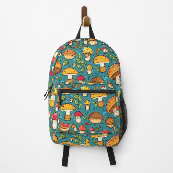 Item preview, Cute Seamless Mushroom Pattern designed and sold by AdrianGrosu.