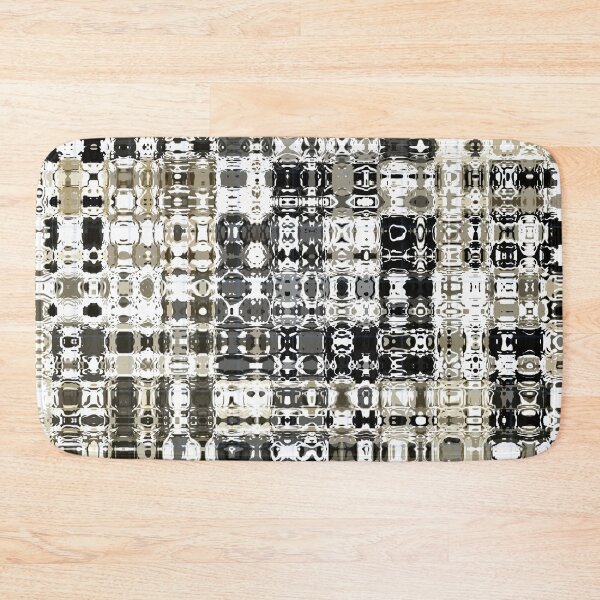 Item preview, Artistic and Creative Abstract Square and Tile Intricate Design Pattern in Brown designed and sold by Trevor Hirst.