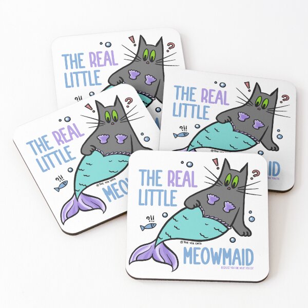 Item preview, The Real Little Meowmaid designed and sold by TheVixCats.
