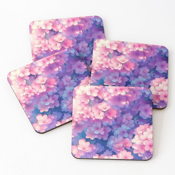 Item preview, Japan sakura cherry blossom glitch pattern designed and sold by TomFrontierArt.