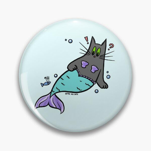 Item preview, The Real Little Meowmaid designed and sold by TheVixCats.