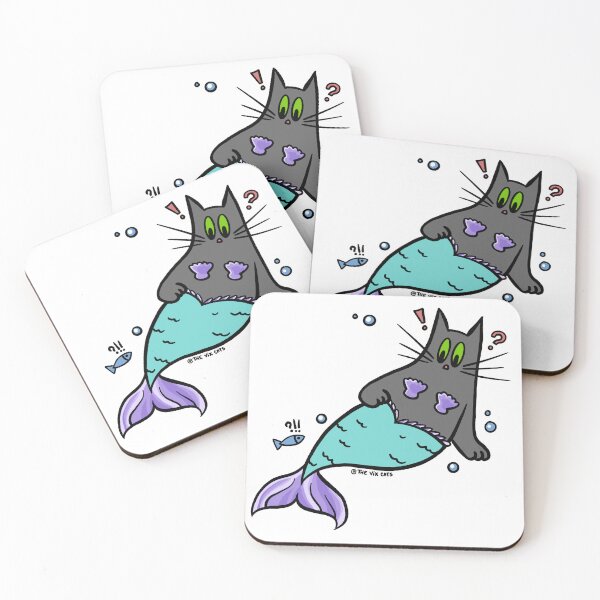 Item preview, The Real Little Meowmaid designed and sold by TheVixCats.
