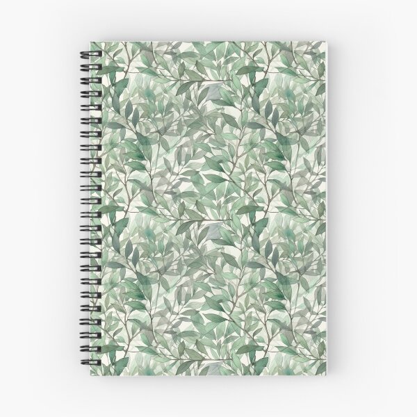 Item preview, Green Leaves and Branches Pattern designed and sold by sandy3105.