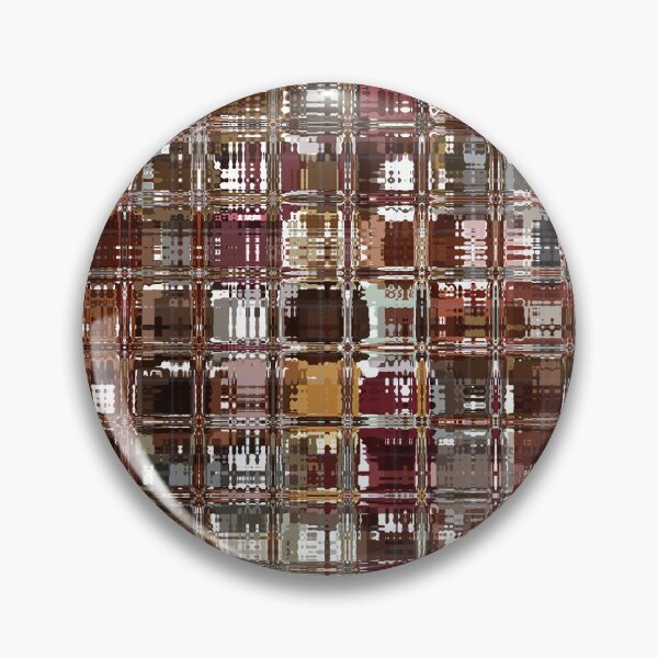Item preview, Artistic and Creative Abstract Square and Tile Intricate Design Pattern in Red designed and sold by Trevor Hirst.