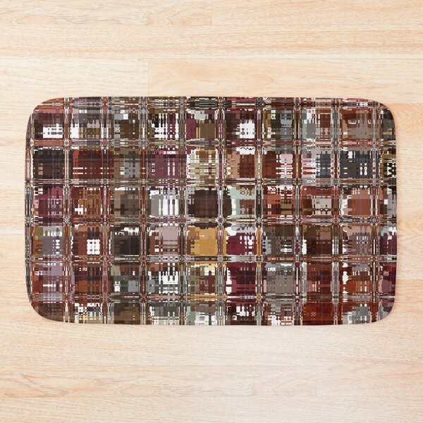 Item preview, Artistic and Creative Abstract Square and Tile Intricate Design Pattern in Red designed and sold by Trevor Hirst.