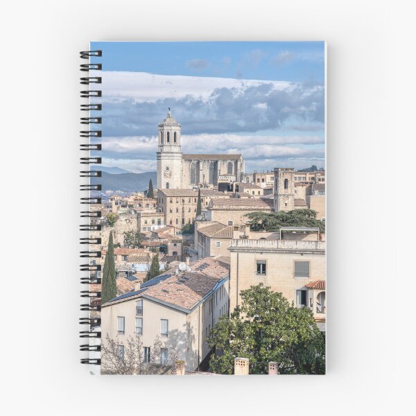 Item preview, Girona Cathedral and Old Town Rooftops from the City Medieval Walls designed and sold by Marc Garrido Clotet.