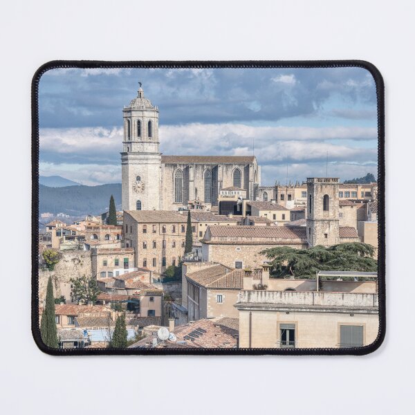 Item preview, Girona Cathedral and Old Town Rooftops from the City Medieval Walls designed and sold by Marc Garrido Clotet.