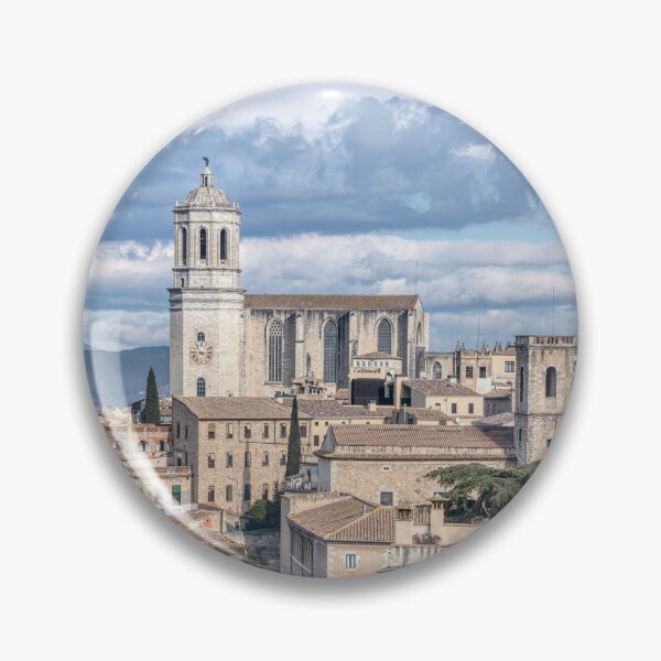 Item preview, Girona Cathedral and Old Town Rooftops from the City Medieval Walls designed and sold by Marc Garrido Clotet.