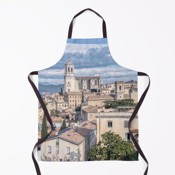 Item preview, Girona Cathedral and Old Town Rooftops from the City Medieval Walls designed and sold by Marc Garrido Clotet.