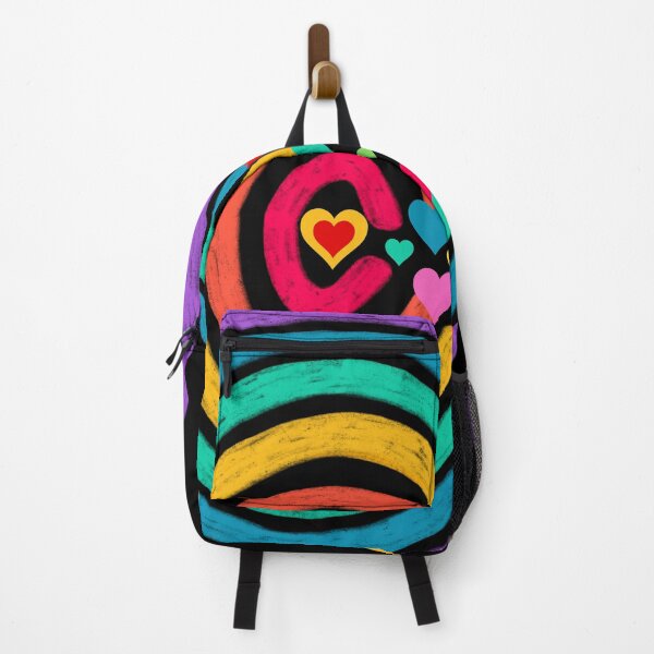 Item preview, Some Colorful Heart Shapes In The Pride Round Lines Artwork designed and sold by Lov Verman.