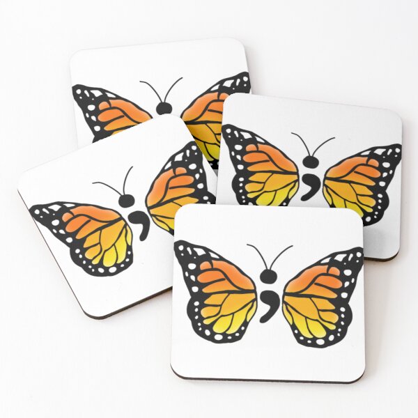 Item preview, Semicolon Butterfly designed and sold by jordan607.