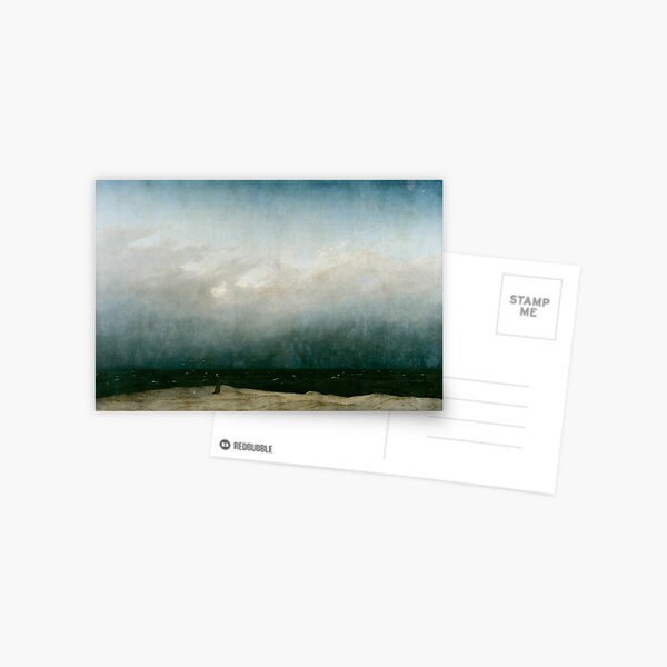 Item preview, The Monk by the Sea by Caspar David Friedrich 1808 designed and sold by Vintage Wall Art.