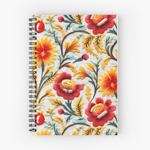 Item preview, Luxurious Craftcore Patterns: Floral Embroidery designed and sold by GiveMeMood.