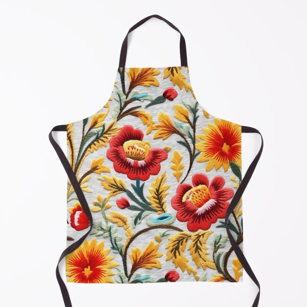 Item preview, Luxurious Craftcore Patterns: Floral Embroidery designed and sold by GiveMeMood.