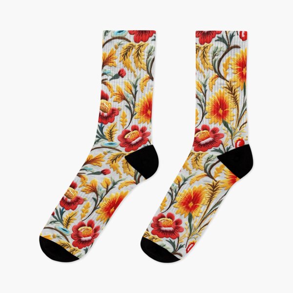 Item preview, Luxurious Craftcore Patterns: Floral Embroidery designed and sold by GiveMeMood.