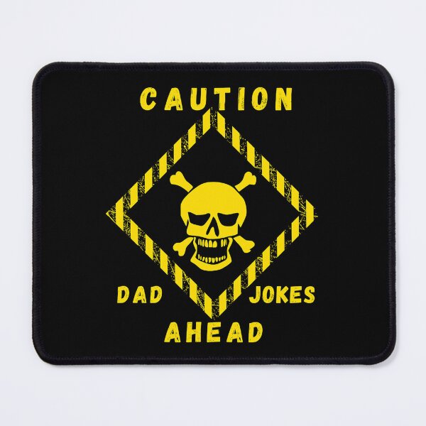 Item preview, Caution Dad Jokes Ahead.   designed and sold by OptimumPins.