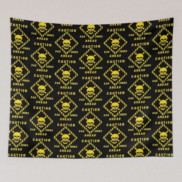 Item preview, Caution Dad Jokes Ahead.   designed and sold by OptimumPins.